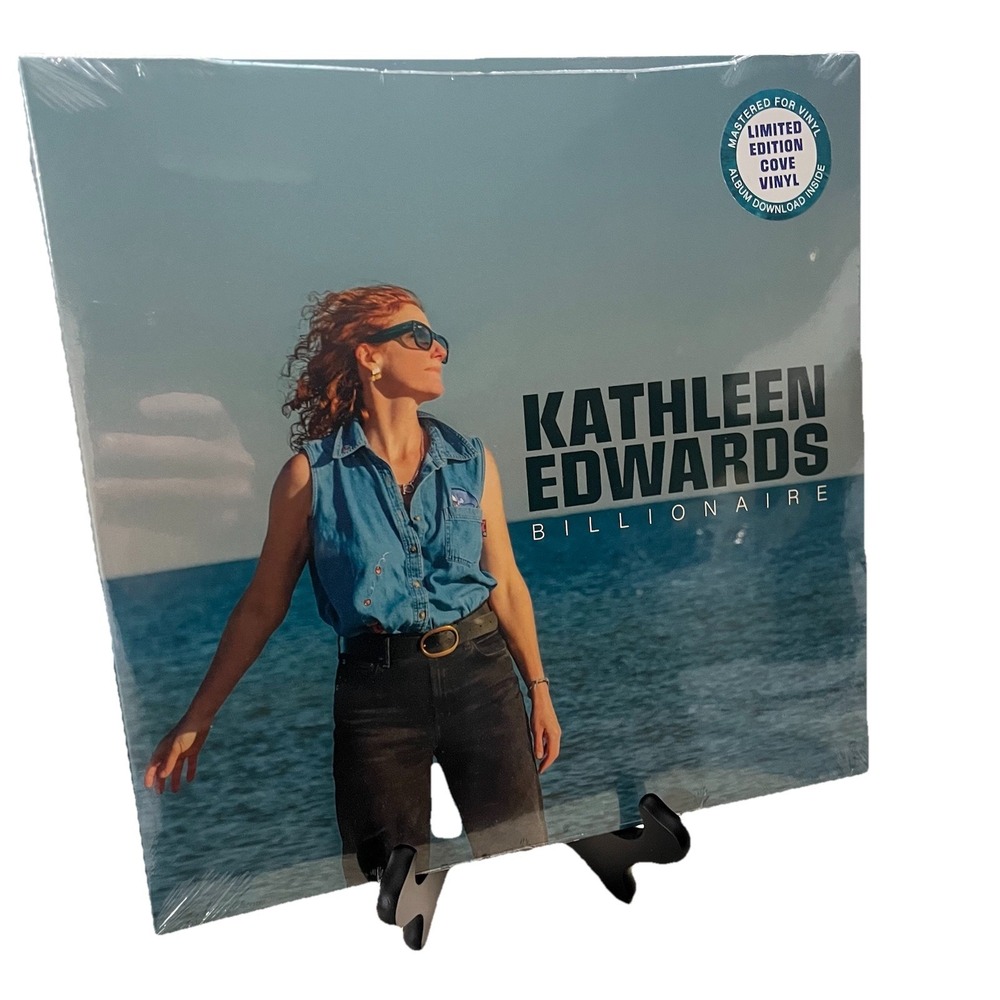 Kathleen Edwards - Billionaire Vinyl LP Record Cove Blue Limited Edition SEALED